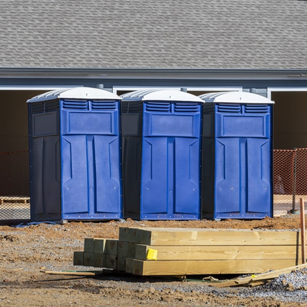 are there any restrictions on where i can place the portable restrooms during my rental period in Drifting PA